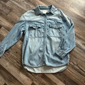 Hidden denim jacket